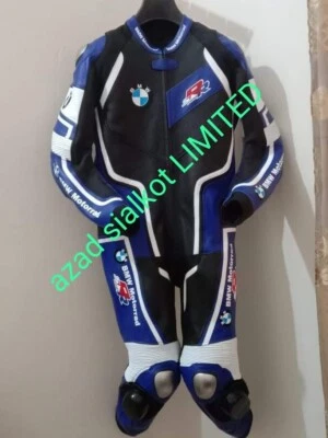 BMW MOTOGP COWHIDE RACING LEATHER SUIT AVAILABLE IN ALL SIZE - Image 1 of 4