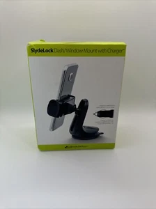 Bracketron SlydeLock Dash/Window Mount with Charger - Picture 1 of 2