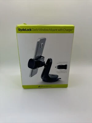 Bracketron SlydeLock Dash/Window Mount with Charger - Image 1 of 2