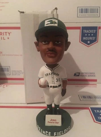 2003 Prince Fielder Beloit Snappers Bobblehead Milwaukee Brewers Tigers Rangers Cover
