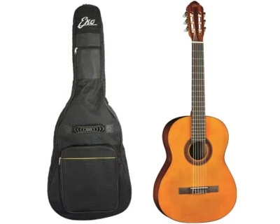 EKO CS12 Chitarra Classica  4/4 BORSA Imbottita per Scuola Musica Live Nuova - Immagine 1 di 4