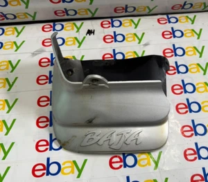 03 - 06 SUBARU BAJA LEFT REAR MUD FLAP SPLASH GUARD OEM SILVER SCRATCHES - Picture 1 of 6