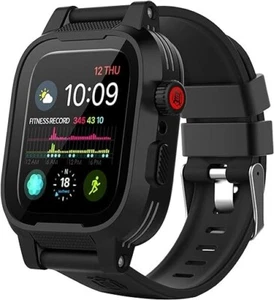 Funda Apple Watch 42mm Protector Pantalla Impermeable Estuche [IP68],Resistente a Impactos/Ru - Imagen 1 de 8