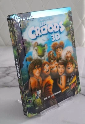 Les Croods (3D+2D Lenticular Steelbook) (3 Discs) [Like New] - Image 1 of 4