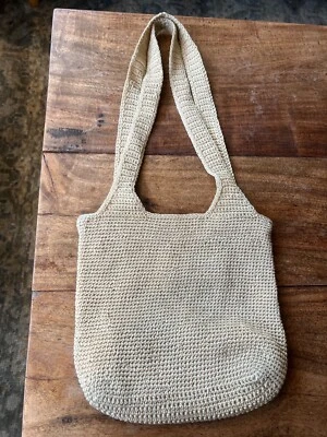 VINTAGE SHOULDER BAG CROCHETED BY DAVID JONES - Image 1 of 4