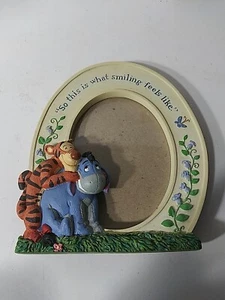 Tigger & Eeyore Disney Picture Frame So This Is What Smiling Feels Like Preowned - Picture 1 of 2
