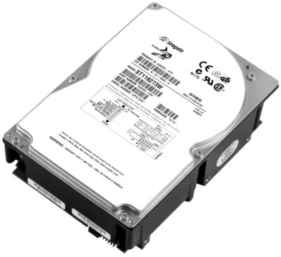 FESTPLATTE SEAGATE BARRACUDA ST118273W 18.2GB 7.2K Ultra SCSI 3.5''  - Bild 1 von 3