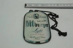 Zapfhahnschild Bitburger Light KLASSISCH HERB 269 - Bild 1 von 1