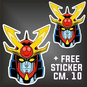 adesivo daitarn 3 haran banjo decal autocollant aufkleber + 1 FREE STICKER cm.10 - Bild 1 von 3