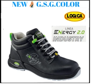 DINAMICA SCARPE ANTINFORTUNISTICHE UOMO DONNA ALTA PELLE NERA S3S FO SR ESD - Imagen 1 de 4