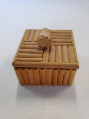 CAJA BARATIJA JOYERÍA MADERA VINTAGE Foto 1 de 4