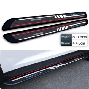 2Pcs Fit for SsangYong Rexton 2017-2025 Running Board Side Step Pedal Nerf Bar - Picture 1 of 6