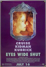 Eyes Wide Shut Ds Rolled Orig 1Sh Movie Poster Stanley Kubrick Tom Cruise (1999)