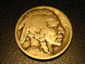 1913-P Ty I Buffalo Nickel - Picture 1 of 4