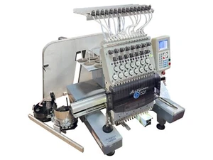 🔥 Pantograms GS1501 Compact Singlehead Embroidery Machine w/LED Color Screen - Picture 1 of 21
