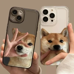 Süße Handyhülle Corgi Hundepaar für iPhone 16 15 14 13 12 11 Mini Plus Pro Max - Bild 1 von 22