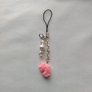 Unicorn Phone Charm Dangle Lanyard Hanging Pendant Chain Car Decor Handmade - Photo 1 sur 4