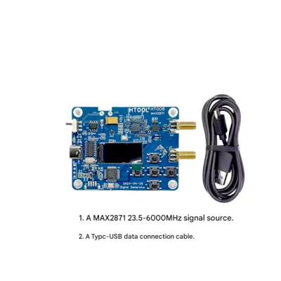 Signal Generator 23.5-6000MHz RF Frequency Generator Serial Port Control MAX2871 - Image 1 of 3