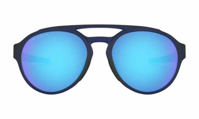 Oakley Forager OO9421-0658 Matte Translucent Blue with Prizm Sapphire Polarized Lens Men's Sunglasses