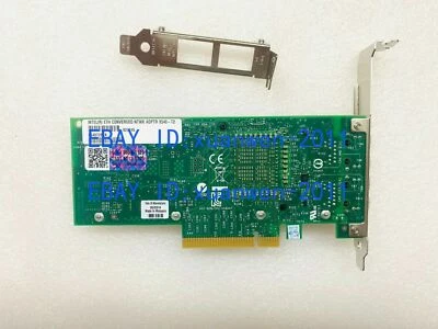 X540T2 Genuine Intel X540-T2 RJ45 10GbE DUAL PORT ADAPTER W/ Yottamark X540T2BLK - Image 1 of 4
