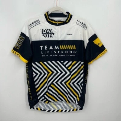 Camiseta deportiva de ciclismo Primal Team Livestrong 2019 talla XL Foto 1 de 4