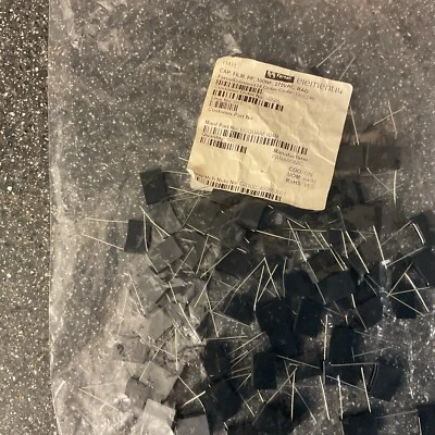 67 pcs - Panasonic ECQUA Polypropylene Film Capacitor, 275V ac, ±20%, 100nF, Thr - image 1 of 4