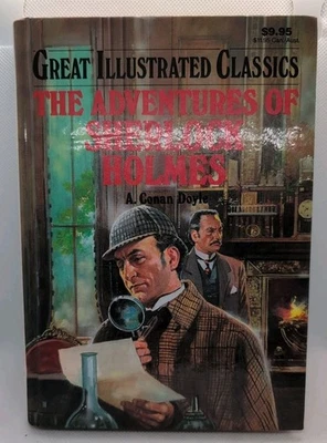 Great Illustrated Classics The Adventures of Sherlock Holmes, Arthur Conan Doyle - Image 1 of 3