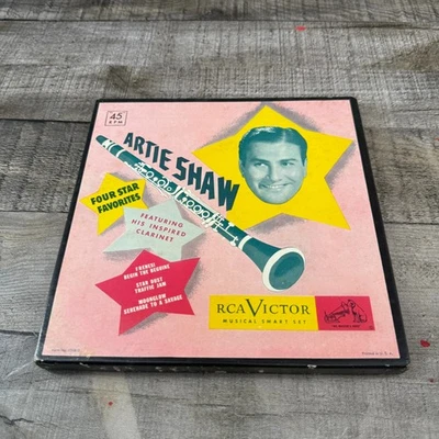 Artie Shaw-Four Star Favorites-RCA Victor WP 85-Vintage 1951 3-45 EP Box Set - Image 1 of 4