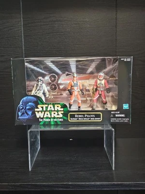 STAR WARS POTF CINEMA SCENES REBEL PILOTS TEN NUMB WEDGE ANTILLES ARVEL CRYNYD - Image 1 of 4