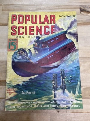 Popular Science Monthly November 1937 Vol. 131 No. 5 Foto 1 de 2