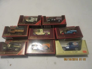 8 Vintage Matchbox Models Of Yesteryear . - Picture 1 of 5