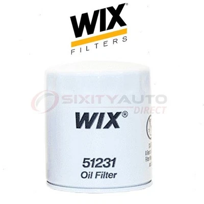 WIX Engine Oil Filter for 1976-1996 Jaguar XJ12 - Oil Change Lubricant cr Foto 1 de 4