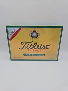 Titleist HVC Distance L Tour Golf Balls Brand New Sealed One Dozen (4 Boxes of 3 - Picture 1 of 3