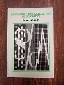Essentials of Engineering Economics Erick Kasner 1979 HARDCOVER  - Picture 1 of 8