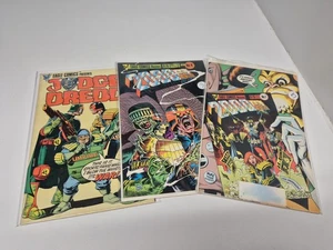 JUDGE DREDD #2 DICEMBRE 1983 BRIAN BOLLAND EAGLE COMICS con 2000 AD mensile  - Foto 1 di 4