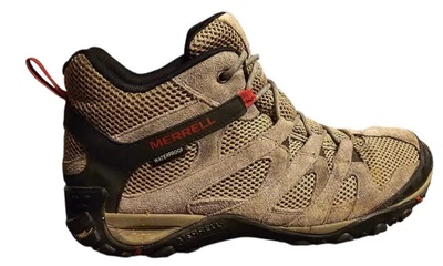 Bota de Senderismo Merrell Alverstone Mid Impermeable Hombres 12 Senderista J033027 Gorpcore  Foto 1 de 4