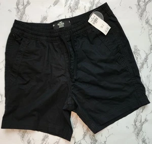 Holister Men's Sm Black Jogger Short Epic Flex Athleisure Active Workout Fitness - Picture 1 of 7