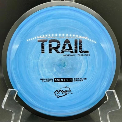 Axiom MVP Neutron Trail - Rare Mega Swirly & Marbled - Conrad Line Disc Golf - Image 1 of 4