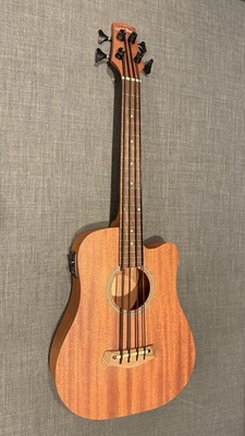 Gold Tone M-Bass 23in scale Fretless Acoustic Electric MicroBass - Gig Bag - Image 1 of 4