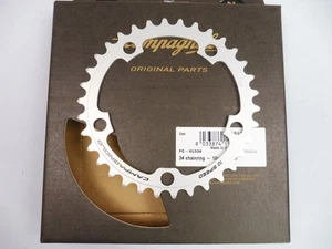 Plato Campagnolo Veloce Plata P/Tq 5 Brazos - 34 t (FC - VL534) NOS - Imagen 1 de 6