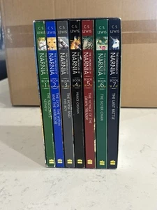 Chroniken von Narnia Boxed Set C.S Lewis 8 Bücher Lesezeichen 2007 - Bild 1 von 6