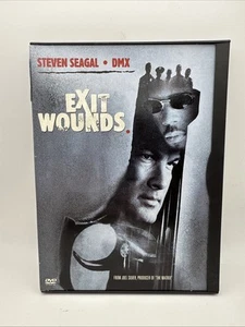 Exit Wounds (DVD, 2001, Widescreen) Steven Seagal - DMX - Snap Case - Picture 1 of 2