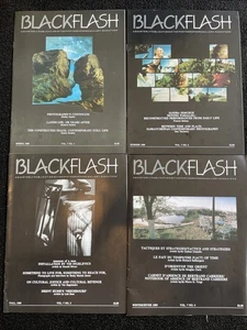 Vintage 1989 BlackFlash Photography Magazine Vol 7 Nos 1-4 COMPLETE YEAR V6 - Bild 1 von 14