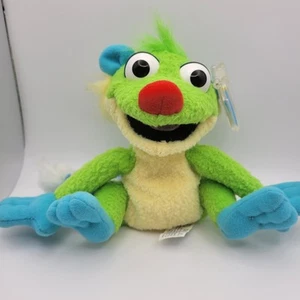 De colección Treelo Peluche Lémur Oso En La Gran Casa Azul Bolsa de Frijoles Etiqueta Jim Henson Mattel - Imagen 1 de 10