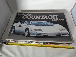Lamborghini Countach LP500S Fujimi 1/24 Scale Plastic Model Unbuilt Kit - Picture 1 of 10