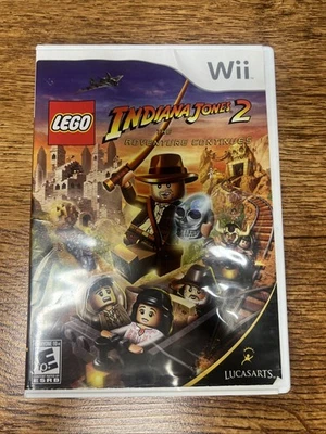 LEGO Indiana Jones 2: The Adventure Continues (Nintendo Wii, 2009) probado en caja original Foto 1 de 4