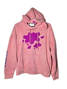 Gloomy The Naughty Grizzly Rosa Sudadera con Capucha Con Orejas Talla Grande Oso de Peluche Anime - Imagen 1 de 11