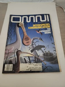 Omni Magazine December 1986 Science Sci-Fi Paranormal Interspecies Communication - Picture 1 of 3