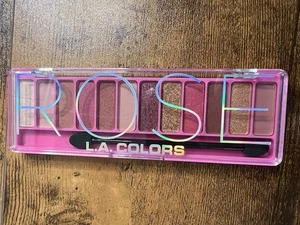 New LA COLORS, Color VIBE, 12 COLOR EYE SHADOW Pallet, CES788, ROSE - Picture 1 of 2