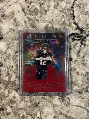 2025 Panini Origins - Nico Collins, Nico Collins #14 Red /225 - Image 1 of 2